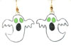 green eyed ghost earrings
